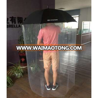 30"x8k transparent poe full body umbrella for sale